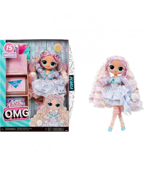 L.O.L. Surprise OMG - Poupée mannequin - Pearl - Poupée 24 cm et accessoires - Des 3ans