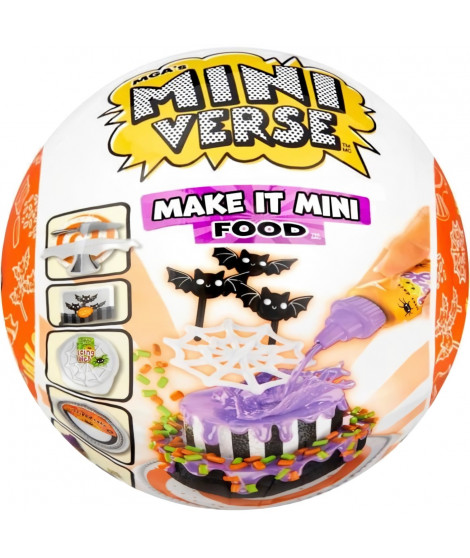MGA Miniverse - Halloween - Jeu Créatif - Série Diner - Loisirs créatif et décoratif en résine - Non Comestible - 8 ans et pl…