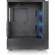 Boîtier PC Moyen Tour sans alim - THERMALTAKE View 200 TG ARGB (Noir) - ATX/Micro ATX - 3x120mm A-RGB - USB 3.0/2.0 - Verre t…