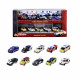 Majorette - Pack anniversery - Coffret 10 véhicules SOS - Portes ouvrantes, phares translucides - Des 3 ans