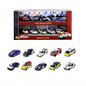 Majorette - Pack anniversery - Coffret 10 véhicules SOS - Portes ouvrantes, phares translucides - Des 3 ans