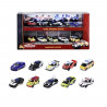 Majorette - Pack anniversery - Coffret 10 véhicules SOS - Portes ouvrantes, phares translucides - Des 3 ans