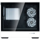 Boîtier PC Mini Tour sans alim - ZALMAN P30 BW (Noir/Blanc) - Micro ATX/Mini-ITX - 3x120mm A-RGB - USB-C/3.0/HD Audio