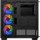 Boîtier PC Moyen Tour sans alim - XIGMATEK Endorphin Air V2 (Noir) - E-ATX/ATX - 4x120mm A-RGB - USB-C/3.0/2.0 - Verre trempé