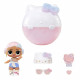 L.O.L. Surprise - Tots Hello Kitty  - 1 poupée de 7,5cm - Accesoires et sticker - Aléatoire (2 modeles)