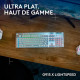 Clavier gamer - sans fil - Logitech G - G915 X - Switch tactile  - AZERTY - Blanc
