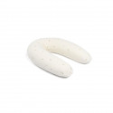 doomoo Coussin de Grossesse & d'Allaitement 2 en 1 Twisty - Ultra Confort - Remplissage Microbilles ultra-fines, Creme
