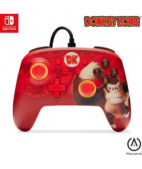 Manette Filaire - POWER A - Nintendo Switch - Donkey Kong Flex