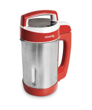 Blender chauffant - H.Koenig - MXC18 - 850 W - 1,1 L - Inox - 2 programmes de cuisson