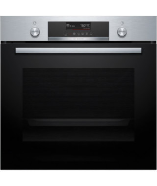 Four pyrolyse Softclose - BOSCH SER6 - HBG579BS3F - Inox - 14 modes de cuisson - 59,5 x 59,4 x 54,8 cm
