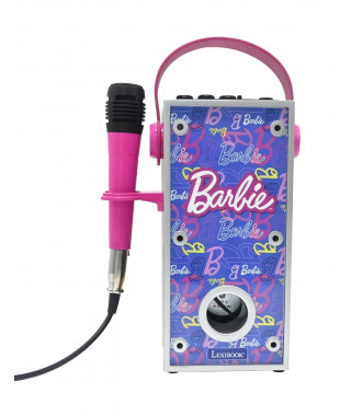 Puissante enceinte Bluetooth lumineuse Barbie avec micro