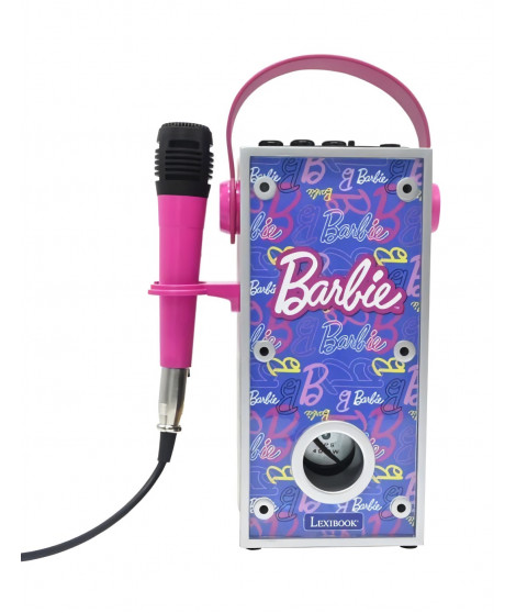 Puissante enceinte Bluetooth lumineuse Barbie avec micro