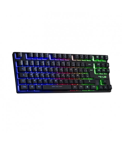 Clavier Gamer - The G-Lab - KEYZ CAESIUM TKL WIRELESS - sans fil - azerty - Noir