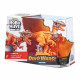 Jouet robotique - ZURU - Robo Alive Dino Wars Raptor - Armure, lumiere et technologie avancée