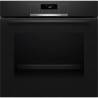 Four pyrolyse Softclose - BOSCH  SER4 - HQG572BB3F - Noir - 8 modes de cuisson - 59,5 x 59,4 x 54,8 cm