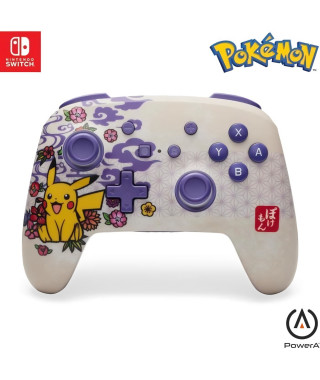Manette sans fil - POWER A - Nintendo Switch - Pikachu Blossom