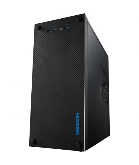 Unité centrale - MEDION - AKOYA P63022 MD35344 - Intel Core i5-12400 - 256 Go SSD - 1 To HDD - 16 Go RAM - Windows 11 Famille