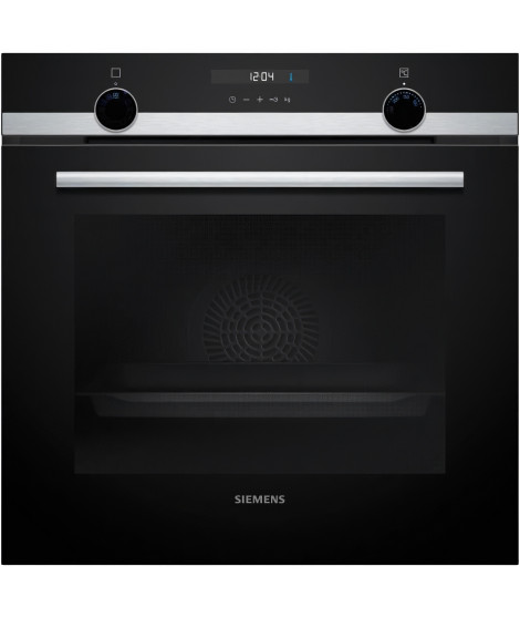 Four ecoclean Softclose - SIEMENS IQ500 - HB557GBS3F - Noir - 7 modes de cuisson - 59,5 x 59,4 x 54,8 cm