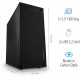 Unité centrale - MEDION - AKOYA P63022 MD35344 - Intel Core i5-12400 - 256 Go SSD - 1 To HDD - 16 Go RAM - Windows 11 Famille