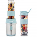 Mini blender - SMOO16 - 300 W - 570 mL - Bleu pastel - 2 gourdes incluses