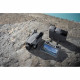 Drone - DJI - Air 3S Fly More Combo (- DJI - RC 2) - Double Caméra CMOS 1 et Télécam 70mm - 14 Stops de Plage Dynamique - RTH…