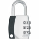 Cadenas a combinaison - ABUS - 155/30 B/DFNLI - Anse acier - Code numérique a trois chiffres personnalisable