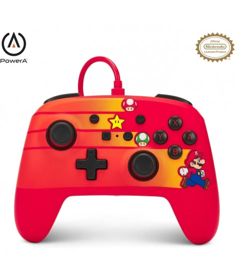 Manette Filaire - POWER A - Nintendo Switch - Speedster Mario