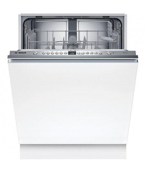 Lave-vaisselle tout intégrable BOSCH SBV26AX01F SER2 - 12 couverts - Induction - L60cm - 48 dB - Blanc