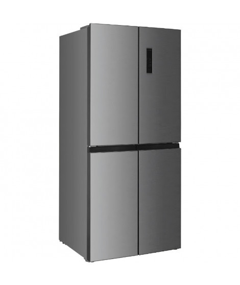 Réfrigérateur multiportes - BEKO - GNO46623MXPN - Classe D - 400L - 180 x 79,5 x 74 cm - Inox