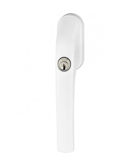 Poignée - ABUS - FG300 W CL/DFNLI - Protection double pour fenetres en plastique ou alu - Testé selon norme DIN 18267
