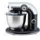 Robot pâtissier - H.Koenig - KM80 - 1000 W - Bol inox 5,5 L - 4 vitesses - Noir, rouge, gris