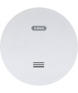 Détecteur de fumée - ABUS - RWM160 - Design ultraplat - Protection 40 m² - Alarme 85 dB - Pile lithium 10 ans