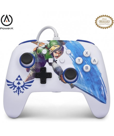 Manette Filaire - POWER A - Nintendo Switch - Master Sword Attacj