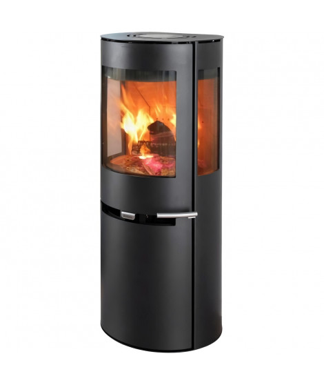 Poele a bois - ADURO 9.5 - 50299 - 6 KW - Noir