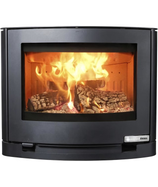 Poele a bois suspendu - ADURO 15-3 - 50554 - 6,5 KW - Noir