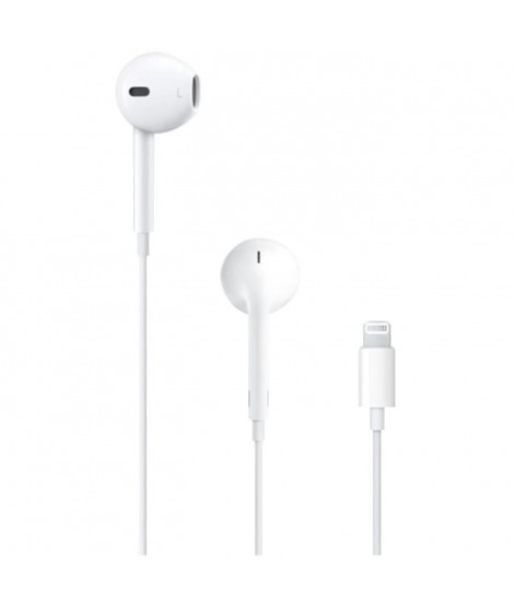 APPLE EarPods avec connecteur Lightning Blanc