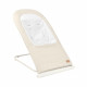 BÉABA, Transat  Pliable, 3 inclinaisons en 1 Bouton, Ultra Compact et Fin, Eazy Relax - Greige
