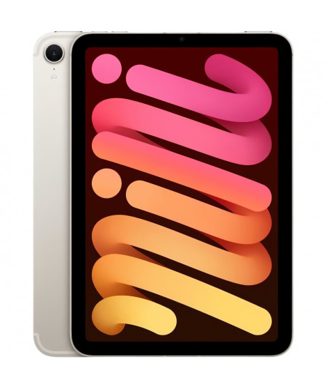 APPLE iPad mini (2024) - 8.3''- WiFi + Cellular - 128 Go - Starlight