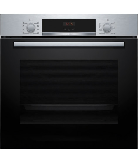 Four encastrable Ecoclean - BOSCH SER4 - Inox - 71 L - Classe énergie A+ - 59,5 x 59,4 x 54,8 cm