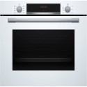 Four encastrable Ecoclean -BOSCH SER4 - HBA553BV3F - Blanc - 71 L - Classe énergie A+ - 59,5 x 59,4 x 54,8 cm