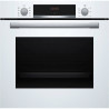 Four encastrable Ecoclean -BOSCH SER4 - HBA553BV3F - Blanc - 71 L - Classe énergie A+ - 59,5 x 59,4 x 54,8 cm