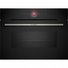 Four combiné micro-ondes encastrable Softclose - BOSCH SER8 - CMG7241B1F - Noir - 45 L - 45,5 x 59,4 x 54,8 cm