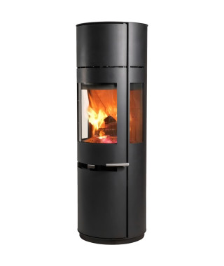Poele a bois - ADURO 9.7 - 50300 - 6 KW - Noir