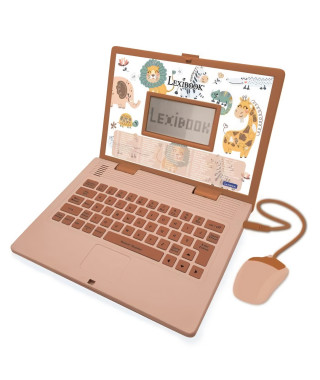 Lexibook - Ordinateur éducatif coloris Animaux  124 activités (Français/Anglais)