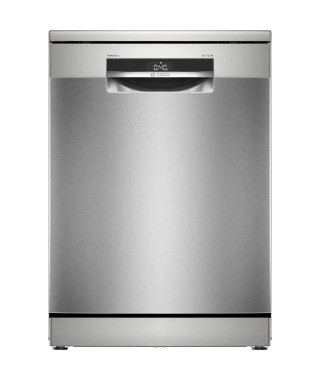 Lave-vaisselle pose-libre BOSCH SMS6ZCI11F SER6 - 14 couverts - Induction - L60cm - 40 dB - Classe B - Inox