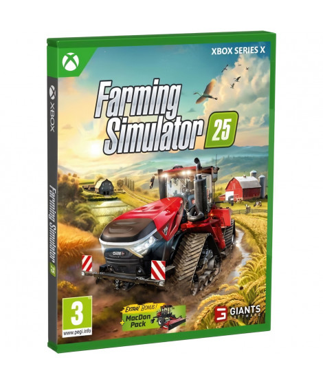 Farming Simulator 25 - Jeu Xbox Series X