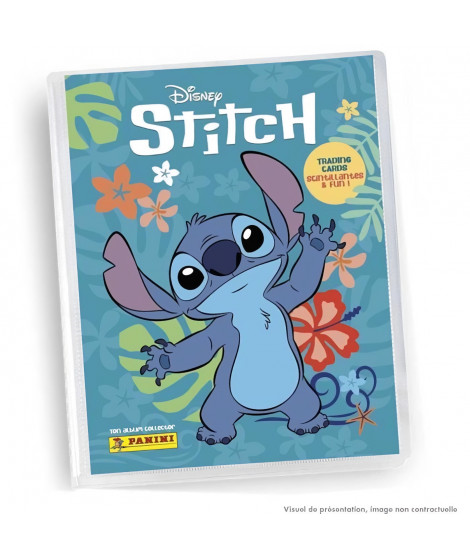 Pack démarrage de collection - PANINI - STITCH TC - 1 classeur + 2 pochettes - 12 cartes + 1 carte EL