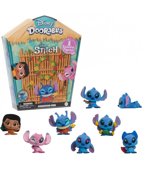 Figurines a collectionner - DISNEY - Coffret Collector Stitch - 8 figurines exclusives dont 1 rare