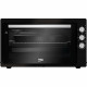 Mini-four - BEKO - BMF50CB - 50 L - Multifonction - Chaleur brassée - Catalyse de fond - 7 fonctions - 2400 W - Noir
