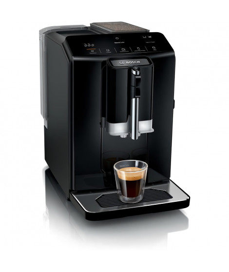 Machine a café broyeur expresso - BOSCH - TIE20119 Serie 2 - 1300 W - 250 g de grains - 1,4 L - Noir